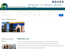 Tablet Screenshot of nancarrowrealtygroup.com